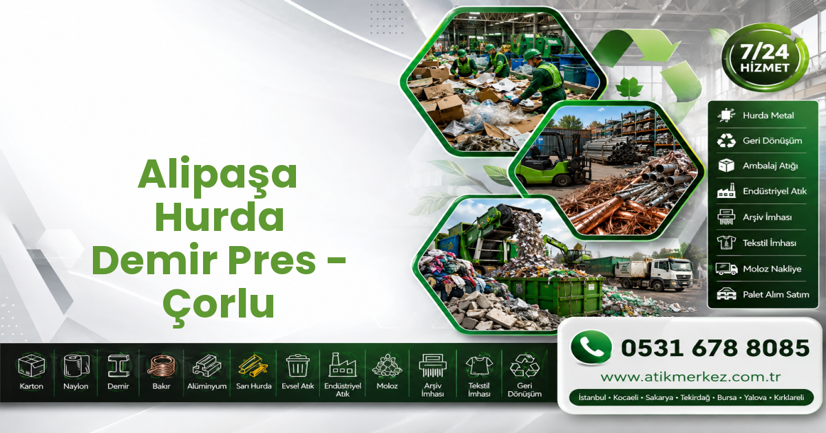 Alipaşa Hurda Demir Pres - Çorlu