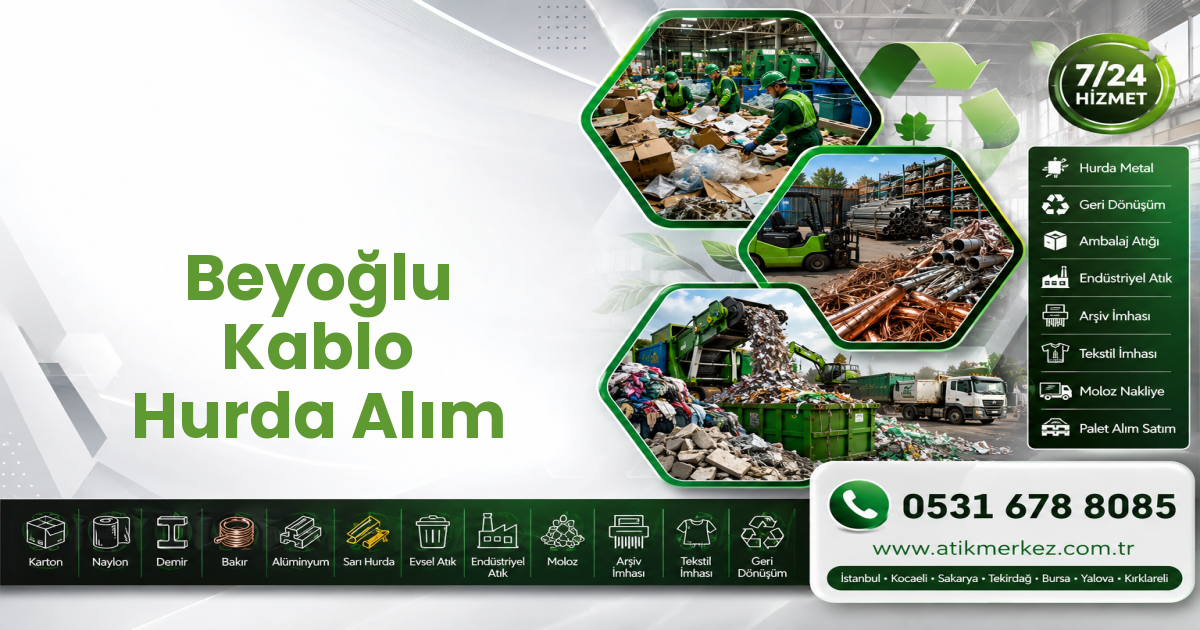 Beyoğlu Kablo Hurda Alım