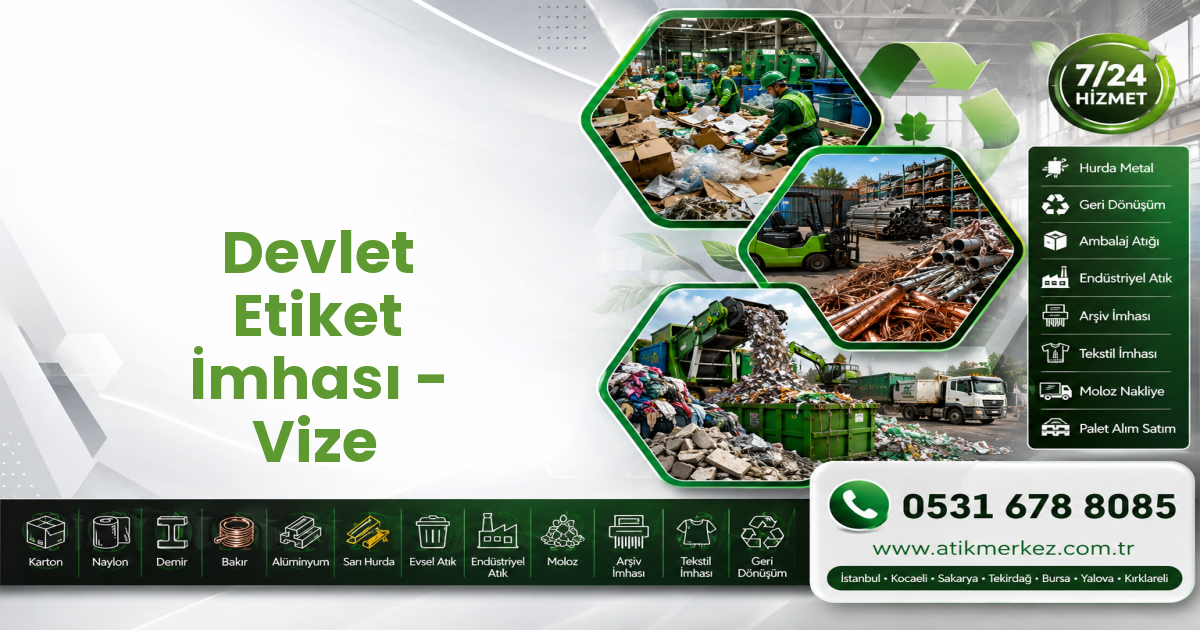 Devlet Etiket İmhası - Vize