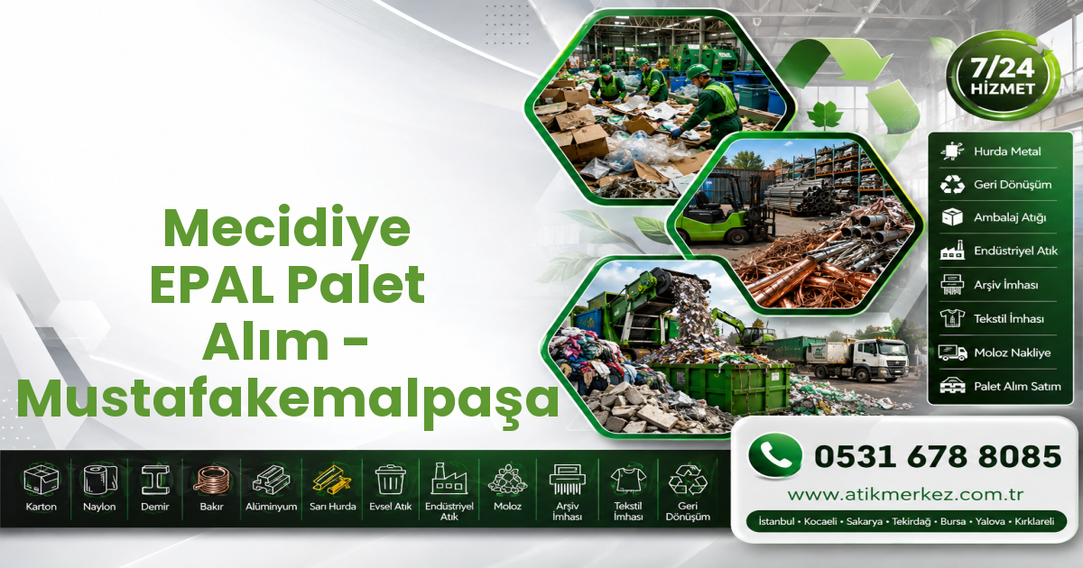 Mecidiye EPAL Palet Alım - Mustafakemalpaşa
