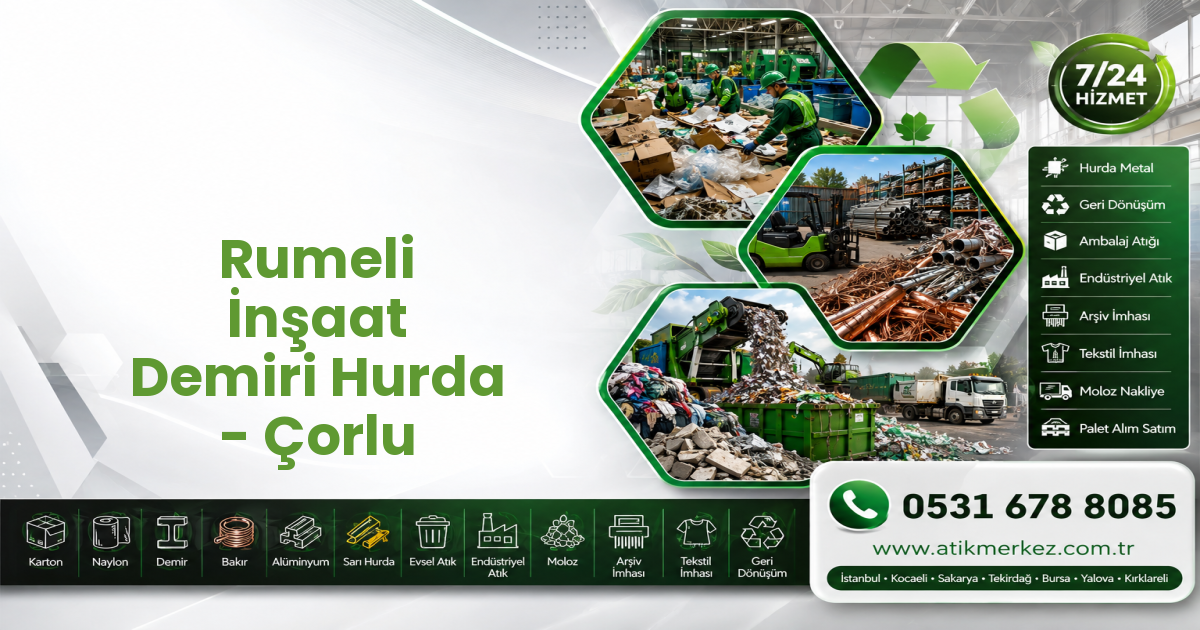 Rumeli İnşaat Demiri Hurda - Çorlu
