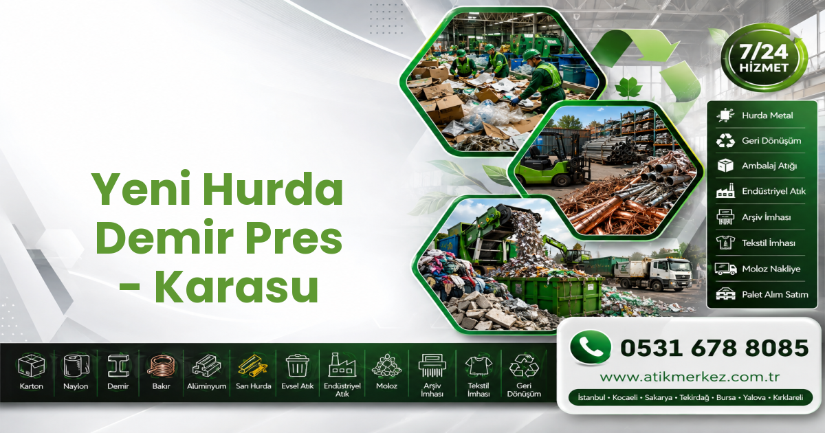 Yeni Hurda Demir Pres - Karasu